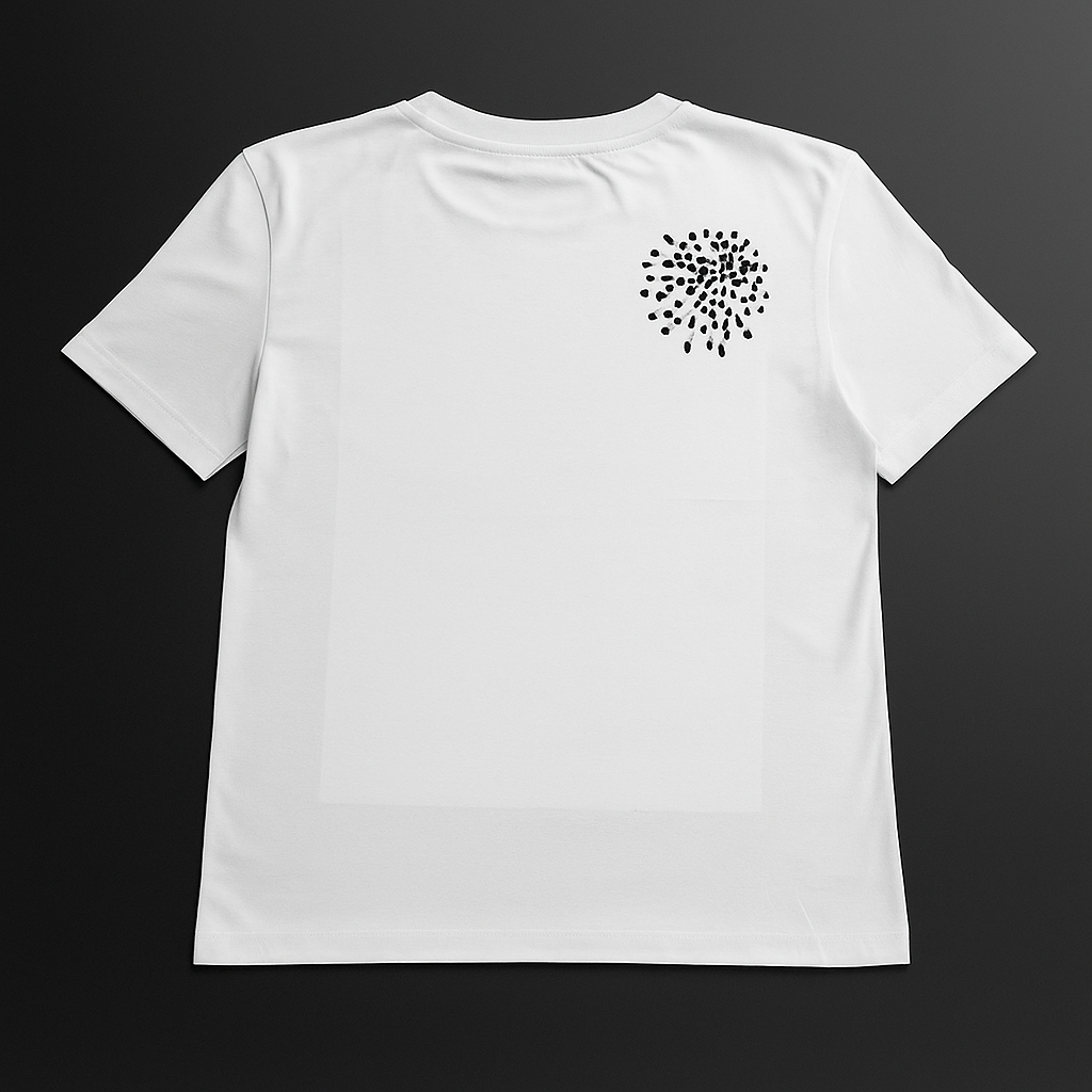 Camiseta blanca de mujer