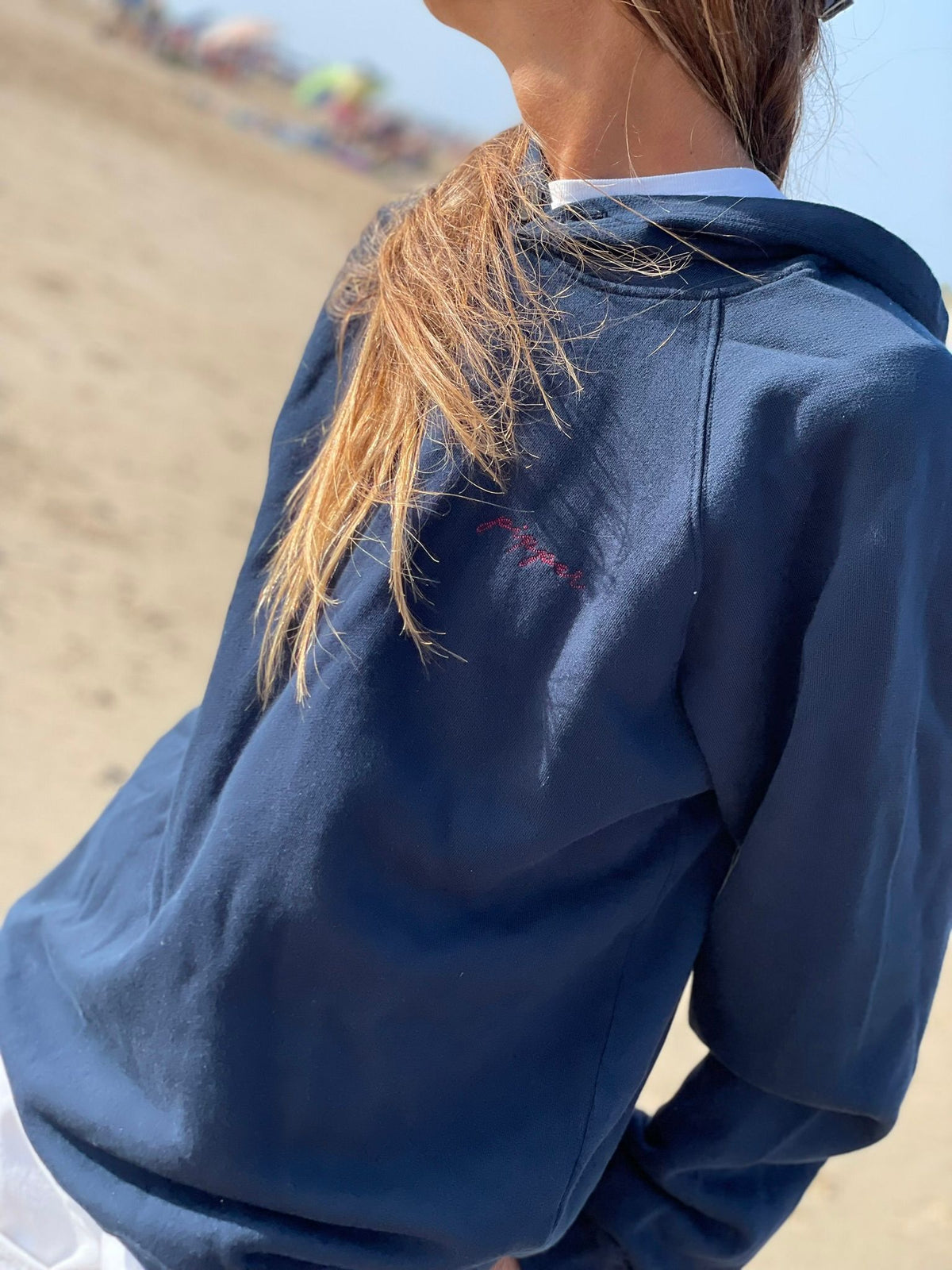 Sudadera con capucha Marine, azul marino