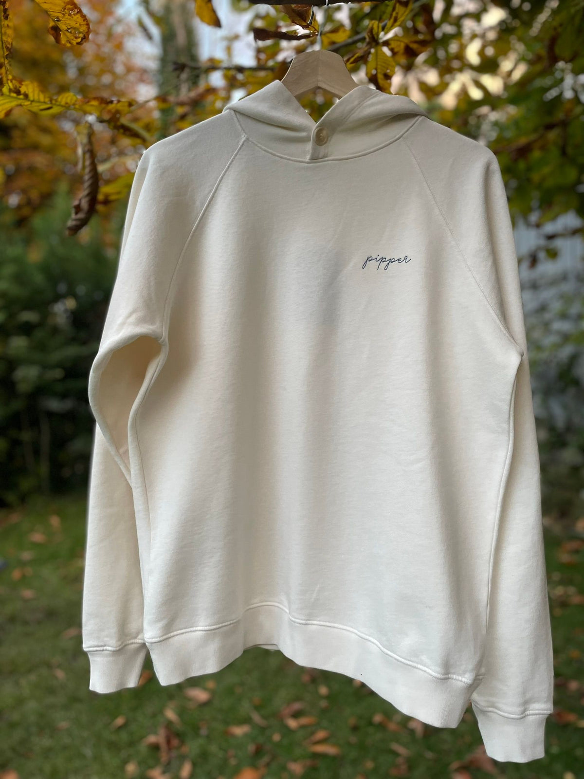 Sudadera con capucha Sugar, blanco crudo