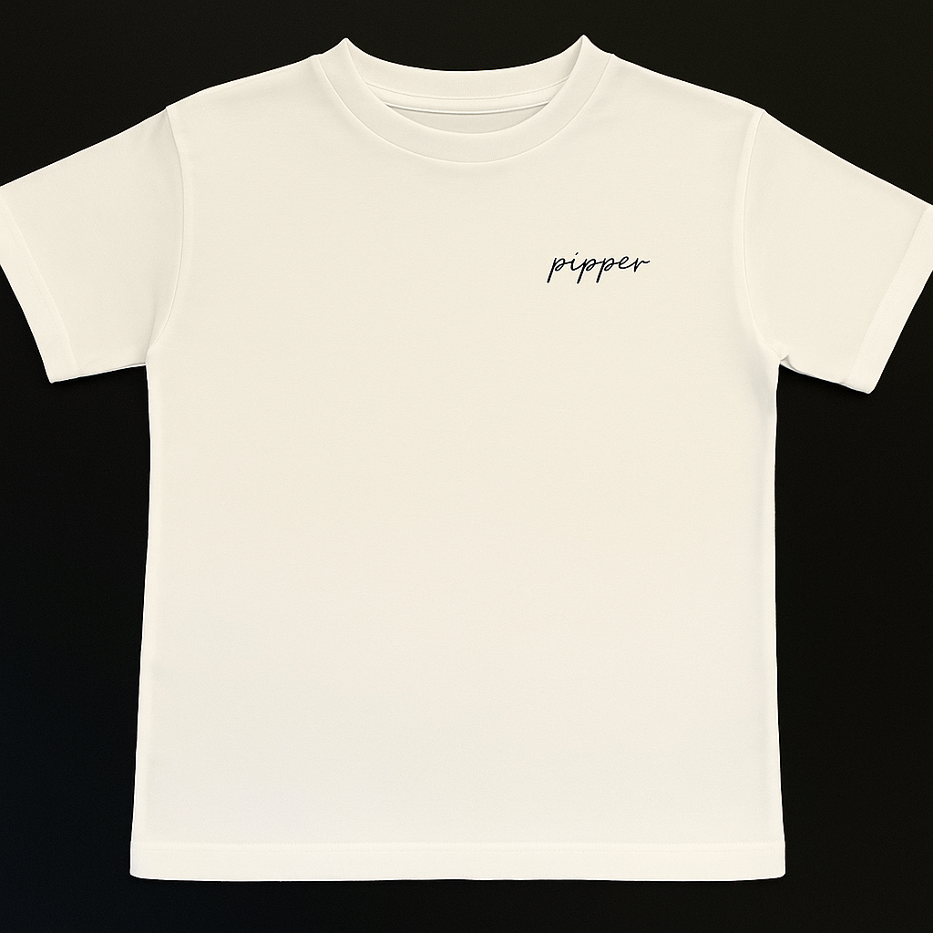 Camiseta blanca de niño, unisex