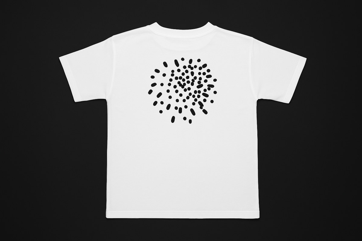 Camiseta blanca de niño, unisex